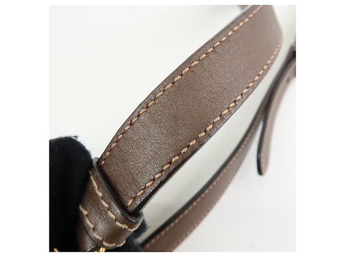 Borsa 2Way in pelle e tela jacquard con logo triangolare PRADA Hand Bag BN2832 - vista 7