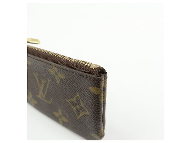 Louis Vuitton Monogram Pochette Cles Coin Case Key Case M62650 - vista 10