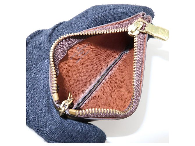 Louis Vuitton Monogram Pochette Cles Coin Case Key Case M62650 - vista 15