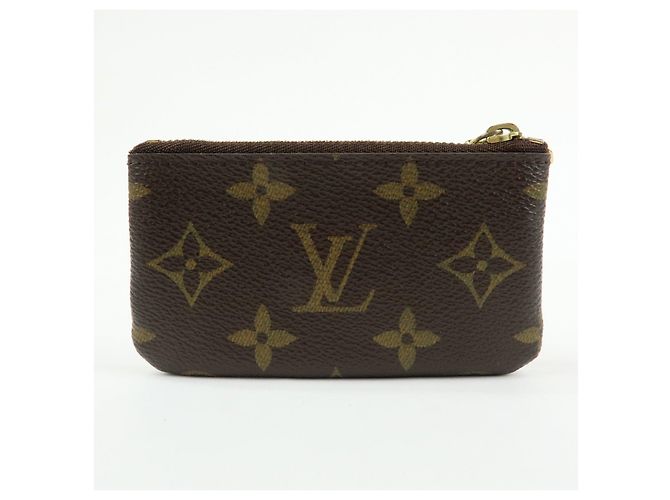 Louis Vuitton Monogram Pochette Cles Coin Case Key Case M62650 - vista 2