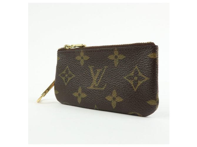 Louis Vuitton Monogram Pochette Cles Coin Case Key Case M62650 - vista 3