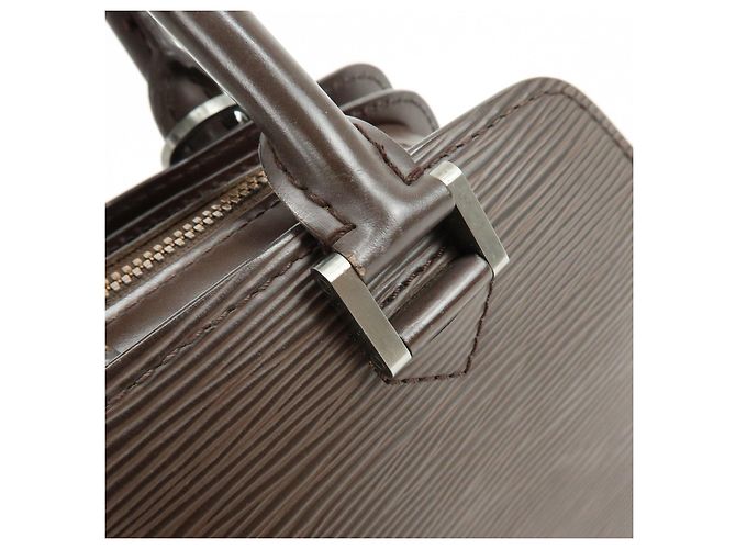 Borsa Louis Vuitton Epi Pont Neuf Mocha Brown M5205D - vista 7
