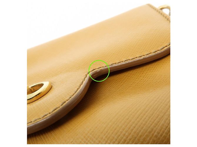 Salvatore Ferragamo Borsa a tracolla e spalla Ferragamo Gancini in pelle con catena Marrone chiaro - vista 17