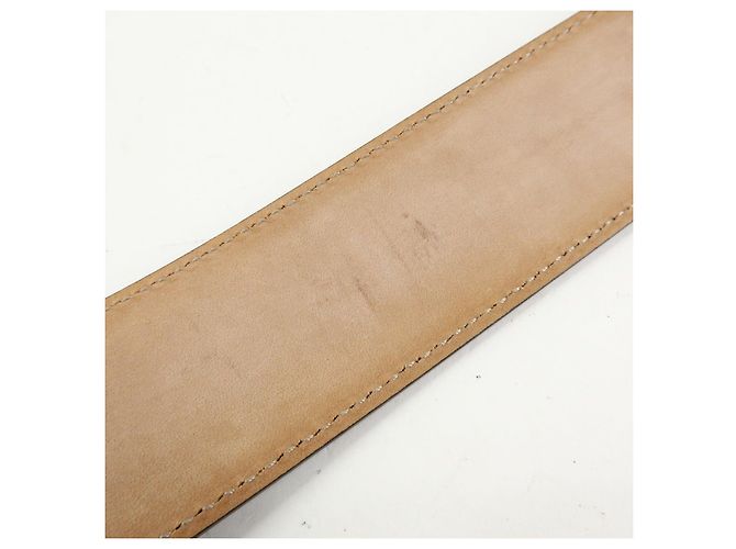 GUCCI Interlocking G Guccissima Ledergürtel Schwarz Silber 114984 - Ansicht 12