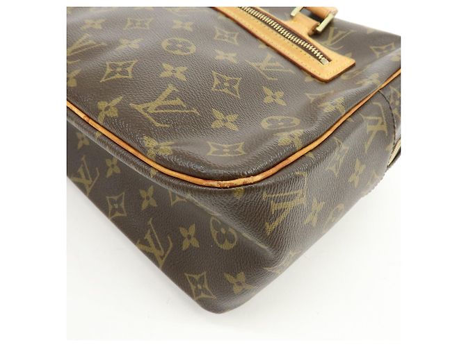 Cité Borsa a Tracolla Louis Vuitton Monogram Cite GM Borsa Boston Marrone M51181 - vista 13