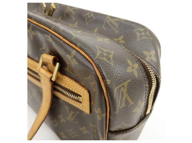 Cité Borsa a Tracolla Louis Vuitton Monogram Cite GM Borsa Boston Marrone M51181 - vista 16