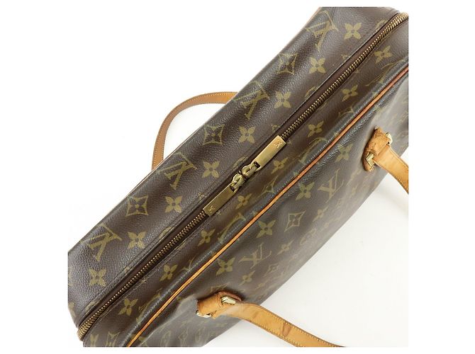 Cité Borsa a Tracolla Louis Vuitton Monogram Cite GM Borsa Boston Marrone M51181 - vista 18