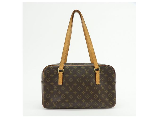Cité Borsa a Tracolla Louis Vuitton Monogram Cite GM Borsa Boston Marrone M51181 - vista 2