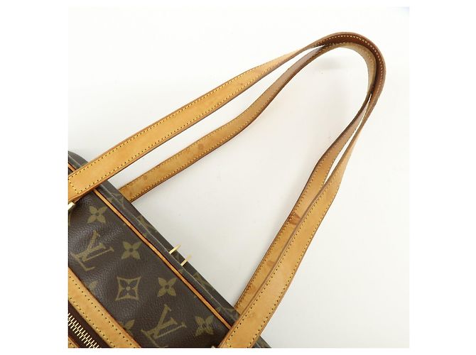 Cité Borsa a Tracolla Louis Vuitton Monogram Cite GM Borsa Boston Marrone M51181 - vista 6