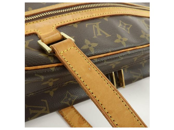 Cité Borsa a Tracolla Louis Vuitton Monogram Cite GM Borsa Boston Marrone M51181 - vista 7