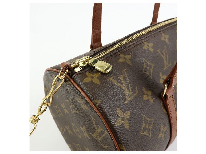 Borsa a mano Louis Vuitton Monogram Papillon 30 Brown M51365 - vista 13