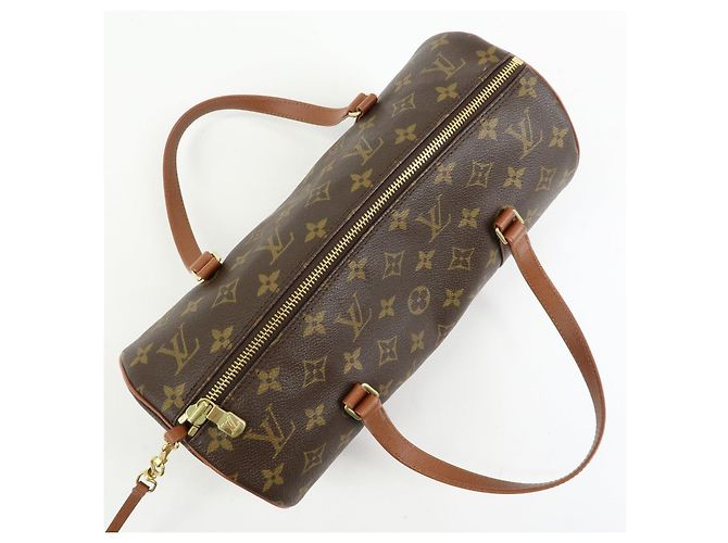 Borsa a mano Louis Vuitton Monogram Papillon 30 Brown M51365 - vista 14