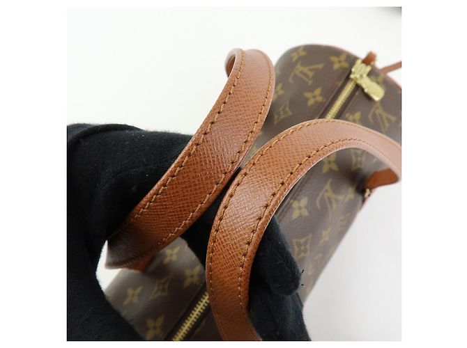 Borsa a mano Louis Vuitton Monogram Papillon 30 Brown M51365 - vista 7