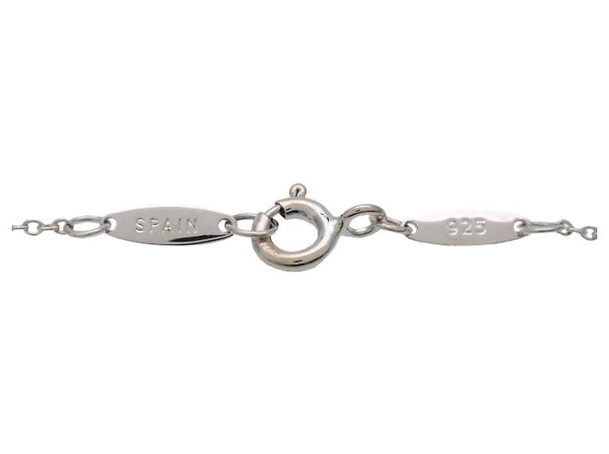 Tiffany & Co By The Yard 1P Diamond Necklace SV925 Silver - view 4