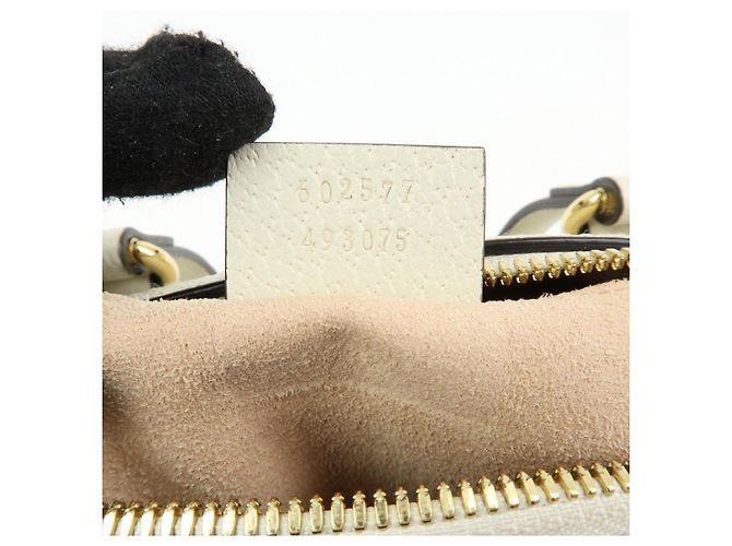 GUCCI Ophidia Sherry Sac à main et épaule 2Way en cuir Blanc 602577 - vue 23