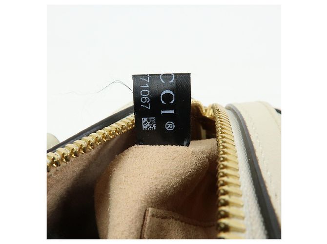 GUCCI Ophidia Sherry Sac à main et épaule 2Way en cuir Blanc 602577 - vue 24