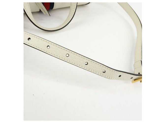 GUCCI Ophidia Sherry Sac à main et épaule 2Way en cuir Blanc 602577 - vue 9