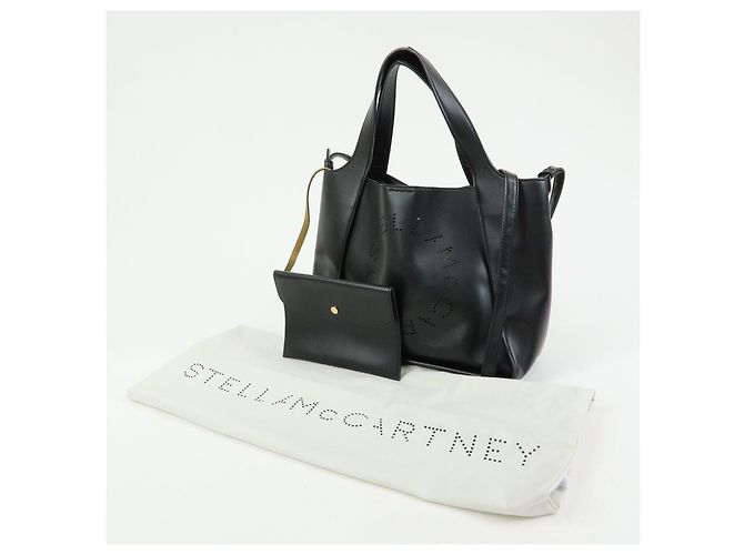 Stella Mc Cartney STELLA MCCARTNEY Borsa a mano 2Way in pelle Borsa a tracolla Nera - vista 24
