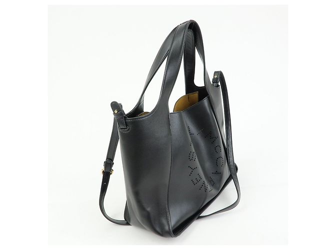 Stella Mc Cartney STELLA MCCARTNEY Borsa a mano 2Way in pelle Borsa a tracolla Nera - vista 4