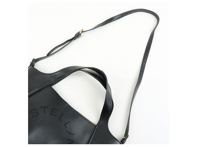 Stella Mc Cartney STELLA MCCARTNEY Borsa a mano 2Way in pelle Borsa a tracolla Nera - vista 6