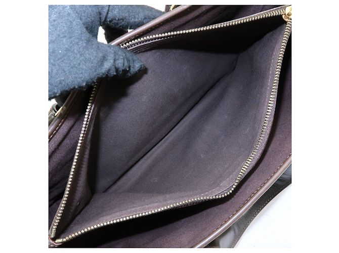 Céline Borsa a mano CELINE C Macadam Suede Leather Boogie Bag Brown - vista 21