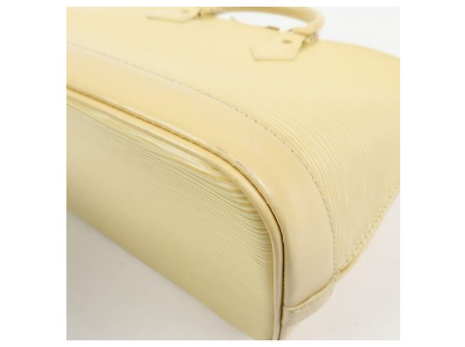 Louis Vuitton Alma Epi Leather Hand Bag Vanilla M5214A - vista 10