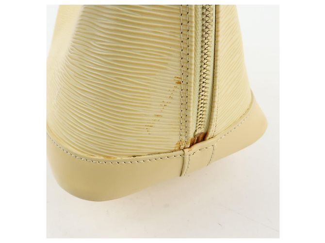 Louis Vuitton Alma Epi Leather Hand Bag Vanilla M5214A - vista 14