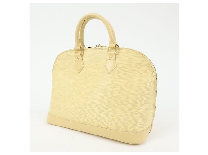 Louis Vuitton Alma Epi Leather Hand Bag Vanilla M5214A - vista 3