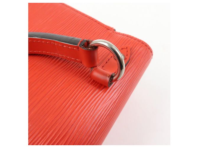 Louis Vuitton Epi Cluny BB Borsa a Mano Borsa a Spalla Coquelicot M41337 - vista 11
