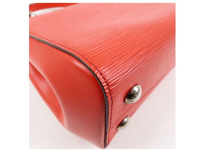 Louis Vuitton Epi Cluny BB Borsa a Mano Borsa a Spalla Coquelicot M41337 - vista 13