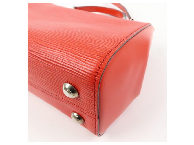 Louis Vuitton Epi Cluny BB Borsa a Mano Borsa a Spalla Coquelicot M41337 - vista 14