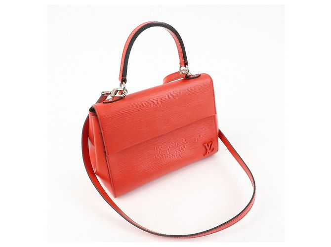 Louis Vuitton Epi Cluny BB Borsa a Mano Borsa a Spalla Coquelicot M41337 - vista 4