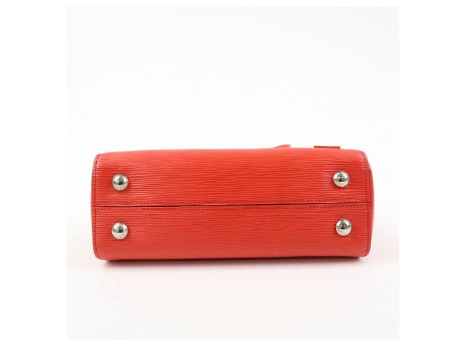 Louis Vuitton Epi Cluny BB Borsa a Mano Borsa a Spalla Coquelicot M41337 - vista 5