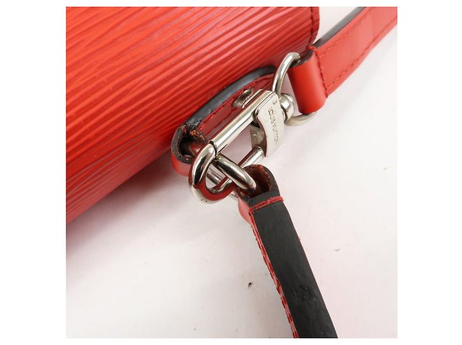 Louis Vuitton Epi Cluny BB Borsa a Mano Borsa a Spalla Coquelicot M41337 - vista 9