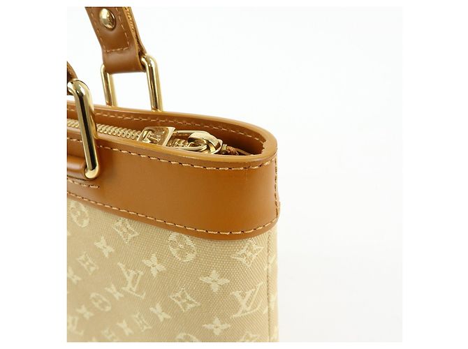 Louis Vuitton Monogram Mini Lucille PM Hand Bag Beige M92684 - vista 14