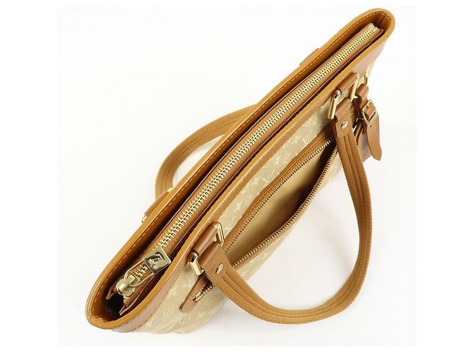 Louis Vuitton Monogram Mini Lucille PM Hand Bag Beige M92684 - vista 19