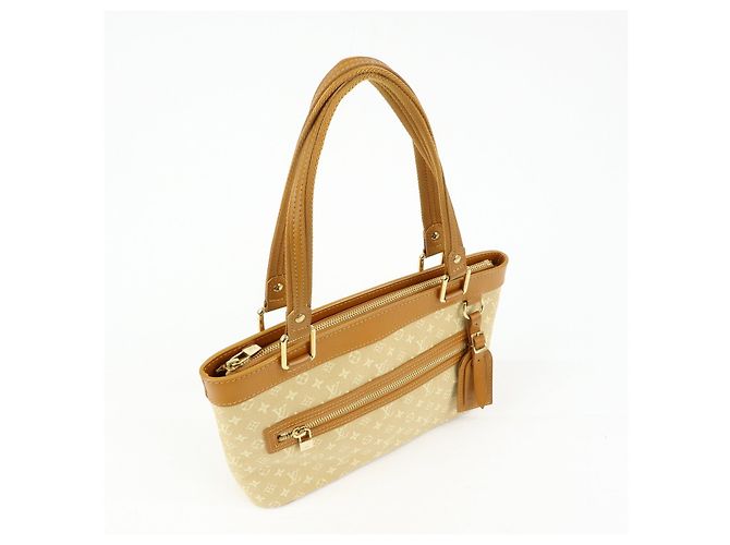 Louis Vuitton Monogram Mini Lucille PM Hand Bag Beige M92684 - vista 4