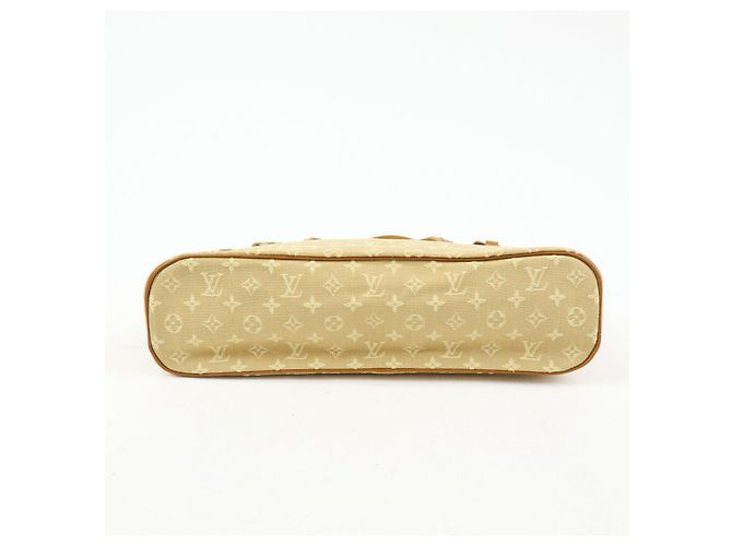 Louis Vuitton Monogram Mini Lucille PM Hand Bag Beige M92684 - vista 5