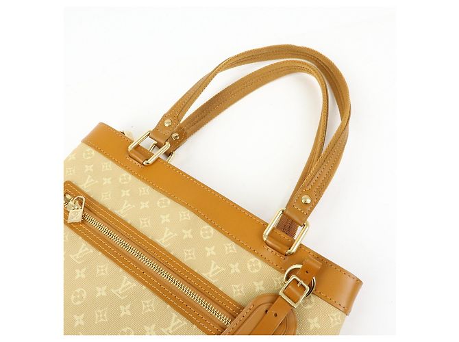 Louis Vuitton Monogram Mini Lucille PM Hand Bag Beige M92684 - vista 6