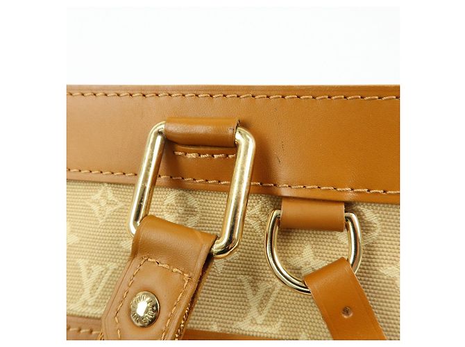 Louis Vuitton Monogram Mini Lucille PM Hand Bag Beige M92684 - vista 9