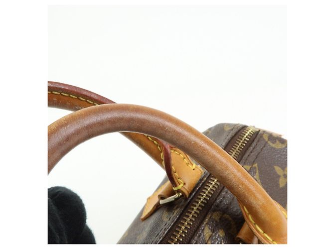 Louis Vuitton Monogram Speedy 25 Boston Bag Hand Bag Brown M41528 - vista 8