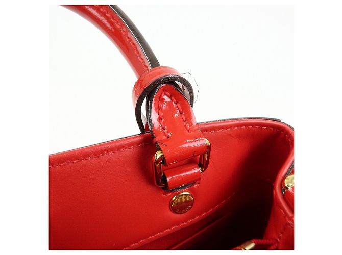 Louis Vuitton Monogram Vernis Montaigne BB 2Way Bag Cerise M50170 - vista 10