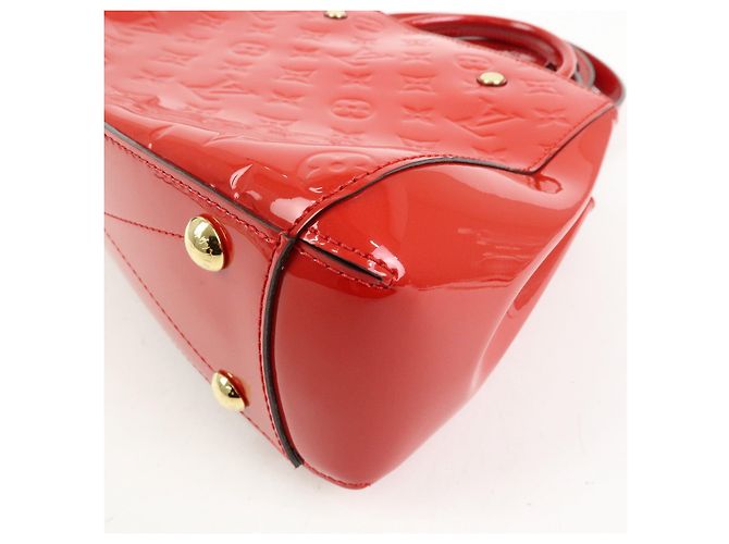 Louis Vuitton Monogram Vernis Montaigne BB 2Way Bag Cerise M50170 - vista 14