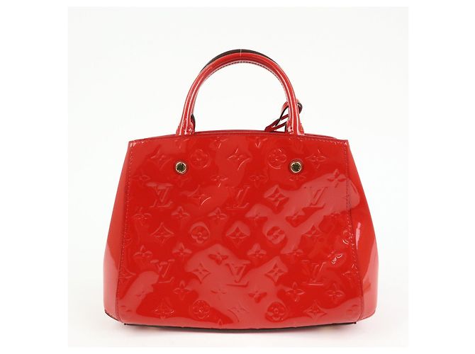 Louis Vuitton Monogram Vernis Montaigne BB 2Way Bag Cerise M50170 - vista 2