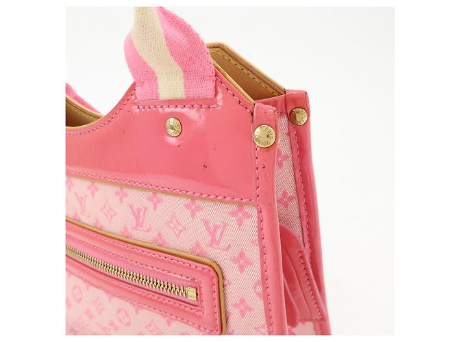 Louis Vuitton Monogram Mini Sac Catherine Hand Bag Pink M92930 - vista 15