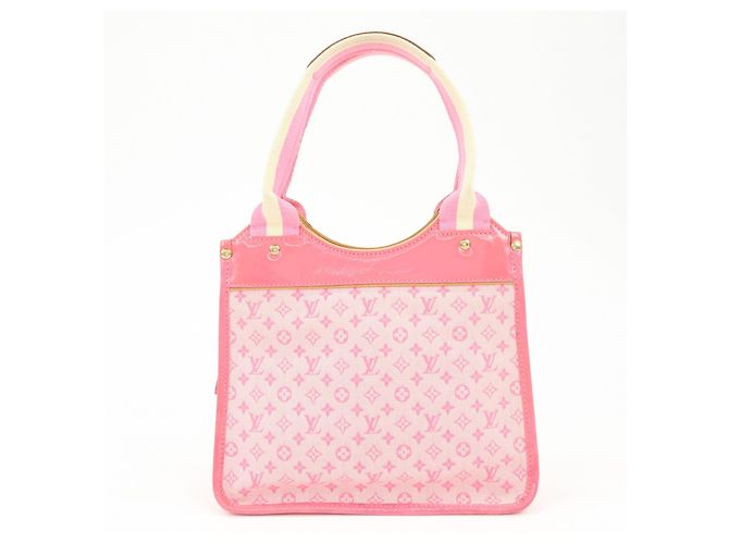Louis Vuitton Monogram Mini Sac Catherine Hand Bag Pink M92930 - vista 2
