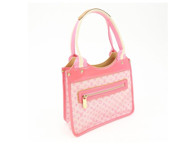 Louis Vuitton Monogram Mini Sac Catherine Hand Bag Pink M92930 - vista 4
