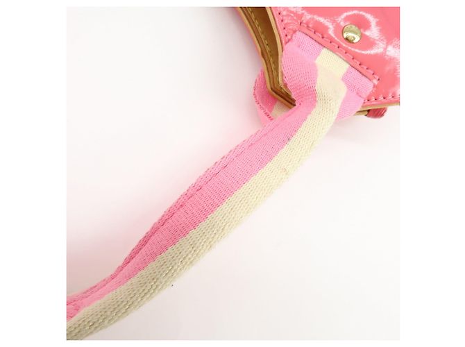Louis Vuitton Monogram Mini Sac Catherine Hand Bag Pink M92930 - vista 7