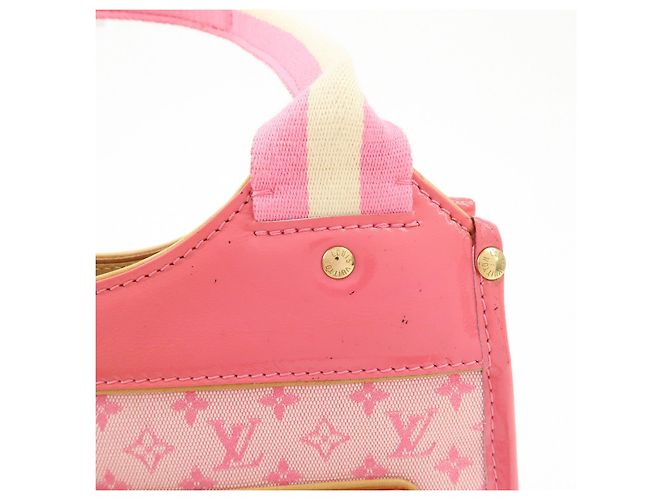 Louis Vuitton Monogram Mini Sac Catherine Hand Bag Pink M92930 - vista 9