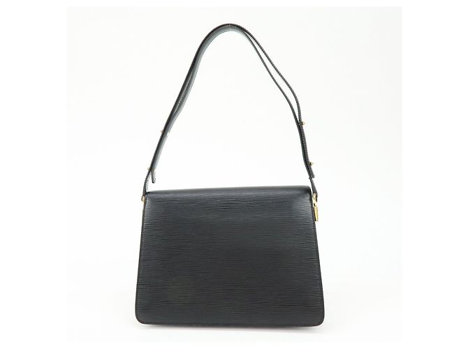 Borsa a tracolla Louis Vuitton Epi Free Run Noir Borneo Green M52414 - vista 2